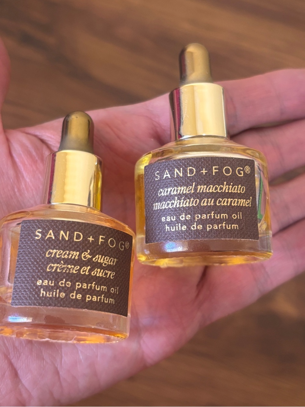 Caramel Macchiato, Cream & Sugar Sand + Fog Oil